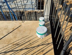 난연 CD배관 및 박스 설치