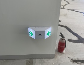 신축 건물 유도등 설치 공사